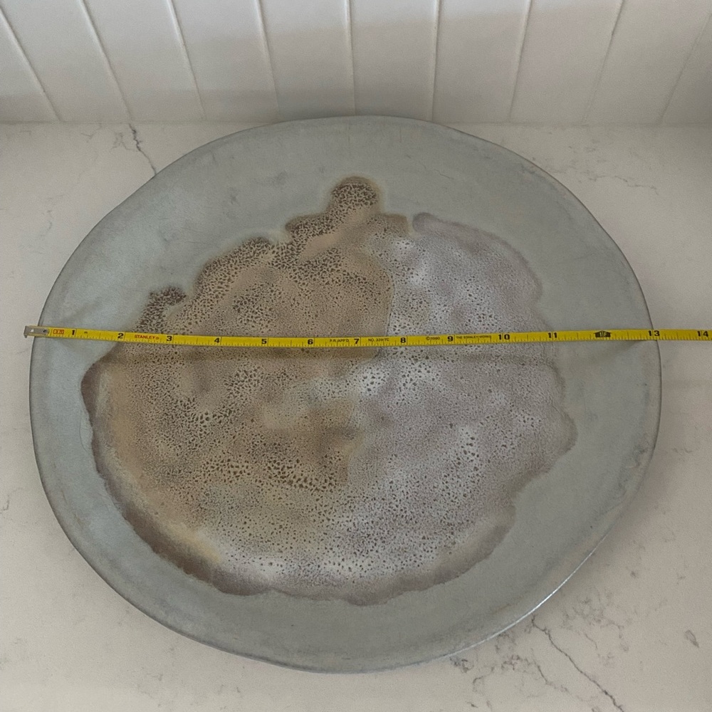 Made In Portugal 13” Round Platter - Picture 2 of 3